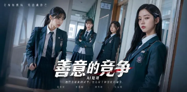 善意的競爭 李惠利 黑化掌控校園 鄭受彬姜惠元女孩間危險曖昧糾纏 女高生存遊戲慾望暗湧 ai短劇 ai成人