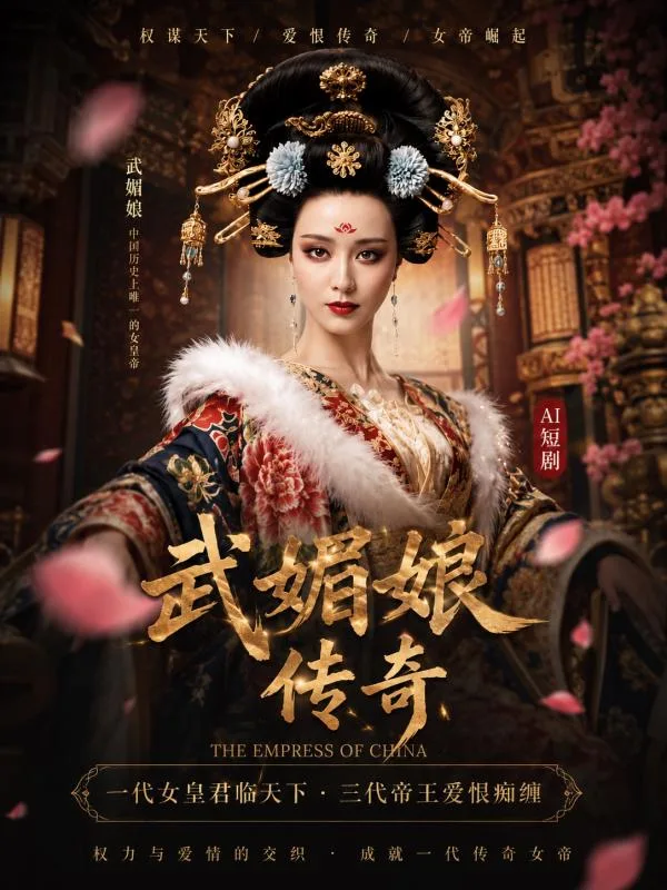 武媚娘傳奇 後宮爭鬥中與皇帝肢體糾纏情慾滿滿 權謀曖昧戲碼 ai短劇 女皇傳奇隱秘激情故事讓人血脈噴張 范冰冰