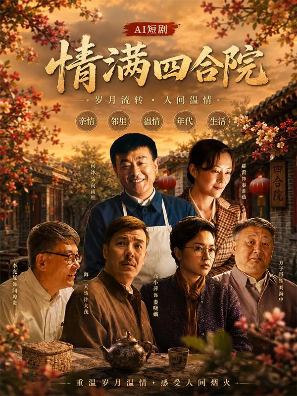 情滿四合院 年代劇裡的極品紅顏風韻 院子裡的恩怨情仇極致拉扯