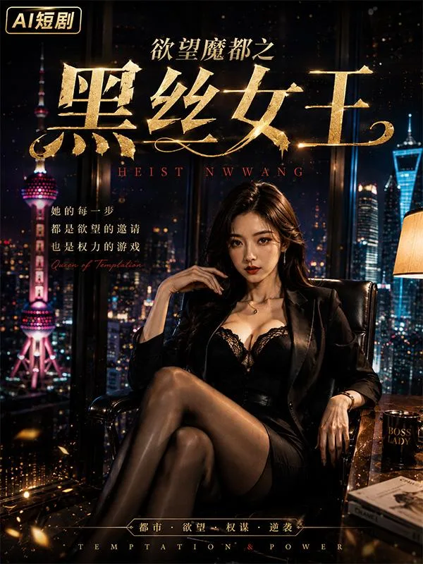 黑絲女王 慾望魔都征服都市精英 黑絲誘惑讓人欲罷不能 AI短劇 她的女王魅力到底有多強